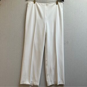 Joseph Ribkoff White straight-Leg Women's Dress Pants Sz 14